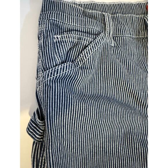 VTG Dickies Womens Carpenter Pants Size 9/29 Blue & White Model CP20R - Picture 6 of 13